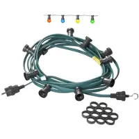 OEM Guirlande lumineuse LED colorée de 20 m pour le jardin