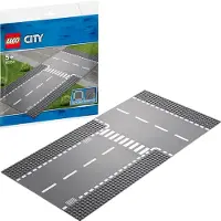 LEGO City Intersection droite et en T, 60236