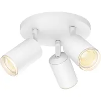 Philips Fugato Spot Monté en Surface White and Color - Blanc - 3 spots
