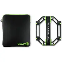 Gravity LTS01B Laptop And DJ Controller Stand with Carry Bag