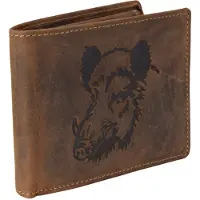 Green Burry Porte-monnaies 'Vintage Keiler' marron