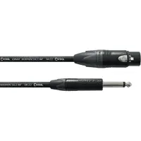 Cordial Câble Audio XLR Femelle/jack Mono 10 M