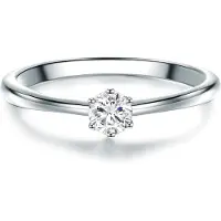Trilani Bague argent / transparent