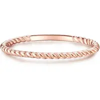 Glanzstücke Bague or rose