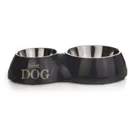 Beeztees Double bol d'alimentation Best Dog 510 ml 37 x 17,5 cm