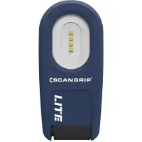 SCANGRIP Lampe portative à LED Work Lite S 3,7V 600mAh Li-Ion batterie 60/120lm temps de charge 2,5h