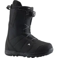 Burton - Boots de snowboard - Moto Boa Black pour Homme - Taille 42,5 - Noir