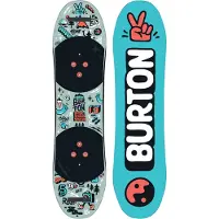 Burton - Pack Snowboard - After School Special Package 2027 - Taille Enfant 90 cm - Bleu