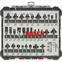 Bosch 2607017475 - Set 30 Pièces Fraises Mix 8mm