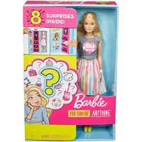 Barbie Poup e GFX84 Surprise Careers et accessoires