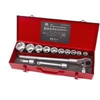 AOK Jeu de douilles professionnel 3/4 inch 14 pièces