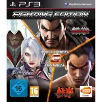 Ps3 Fighting Edition: Tekken 6 + Tekken Tag Tournament 2 + Soul Calibur V Clair PAL