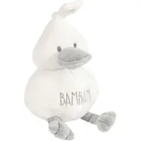 BamBam Peluche hochet canard gris