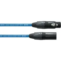 Cordial Câble Micro XLR 5 M Bleu
