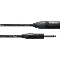 Cordial Cable Audio XLR Mâle/jack Mono 2,5 M