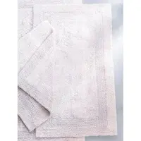 Cawö Tapis de Bain Cawö Uni Réversible Blanc-60 x 100 cm
