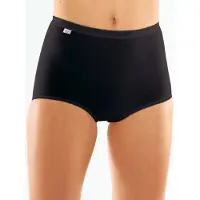 Sloggi - Le lot de 2 slips, noir, Femme, Taille 52