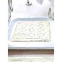 Kleine wolke Tapis de bain antidérapant Arosa 55x55 cm Gris