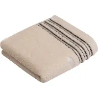 Vossen Serviette Vossen Cult De Luxe Ivory (50 x 100 cm) (Set de 3)