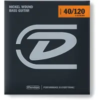 Dunlop DBS40120 Nickel Wound Stainless Steel 5C 40-120