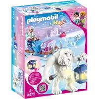 Playmobil magic 9473 yeti avec traineau
