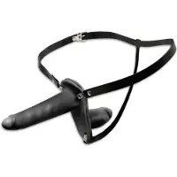 Fetish Fantasy Double Gode Ceinture - Noir