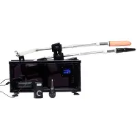 XR Brands Athenas Double Penetration Machine sexuelle - Noir