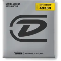 Dunlop DBSBN40100 Nickel Wound Nickel Plated Steel Light 40-100