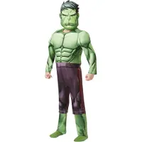 Marvel Déguisement - Hulk Deluxe Costume - - 7-8 ans (122-128) - Costumes