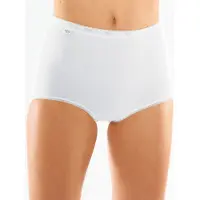 Sloggi - Le lot de 2 slips, blanc, Femme, Taille 48