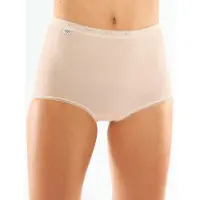 Sloggi - Le lot de 2 slips, beige, Femme, Taille 54