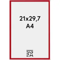 Walther design New Lifestyle 21x29,7 plastique rouge DIN A4 KV130R