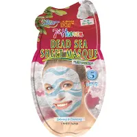 Montagne jeunesse Dead Sea Algae Sheet Mask for Soothing, Cleansing, and Rehydrating Skin
