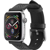 Spigen Bracelet Retro Fit Apple Watch Series 1 t/m 9 / SE (38/40/41 mm) | Series 10 / 11 (42 mm) - Noir