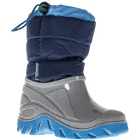 Winter-Grip Welly Walker Snow Boots Bleu,Gris EU 28-29 Enfants