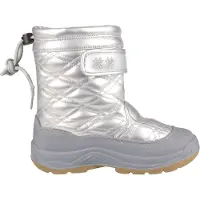 Winter-Grip Bottes de Neige Winter-Grip Junior Quilt Bieber Gris Argenté-Taille 23