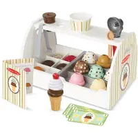 Melissa & Doug Comptoir en bois pour servir la Crème Glacée