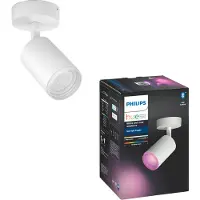 Philips Hue Fugato Spot Monté en Surface White and Color - Blanc - 1 spot