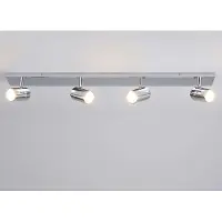 LINDBY Plafonnier , DEJAN, dimmable, Métallique, Salle de bains, Métal, Moderne
