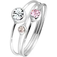 Elli Bague beige / rose ancienne / argent