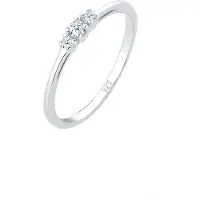 Elli PREMIUM Bague 'Elegant' argent