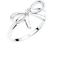 Elli DIAMONDS Bague argent