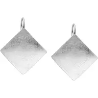 Nenalina Boucles d'oreilles 'Geo' argent