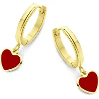 CO88 Collection Boucles d'oreilles élégantes Or Rouge - Collection CO88 8CE-70103