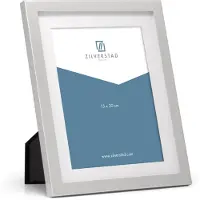 Zilverstad Nevada 15x20 Cm Aluminium Portrait Photo Photo Frame Argenté