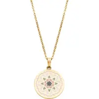 CO88 Collection Collier Pendentif Rose Doré Femme - CO88 Collection 8CN-26118