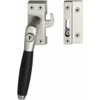 Intersteel Fermeture de fenêtre Fixon Nickel gauche verrouillable mat
