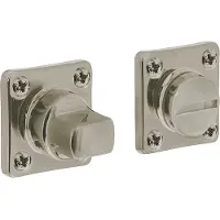 Intersteel Fermeture des toilettes Tira carré nickel mat