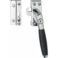 Intersteel Fermeture de fenêtre Ton 400 Chrome droit verrouillable