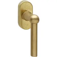 Intersteel Poignée de fenêtre L-model laiton dégringolé